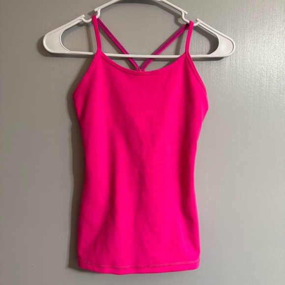 Ivivva by Lululemon Pink Racerback Activewear Tank Top Size 10 - Picture 10 of 10